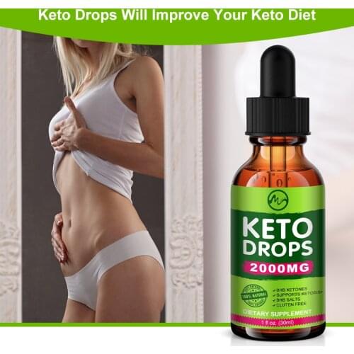 Minch Keto Drops Dietary Supplement Natural Appetite Suppressant Fat Burning Promotes Weight Loss Speed Up Ketosis for Adults