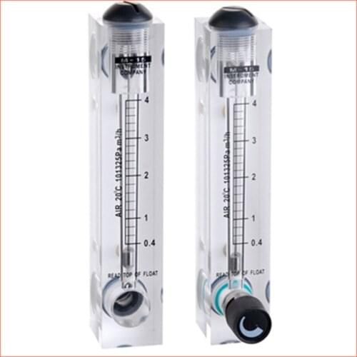 LZM-15 (0.4-4m3/h)panel type with control valve flowmeter(flow meter) lzm15 panel/Oxygen flowmeters Tools Measurement Analysis