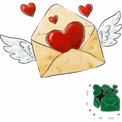 Metal Cutting Dies envelope Scrapbooking Paper Cards Decorative Craft Embossing