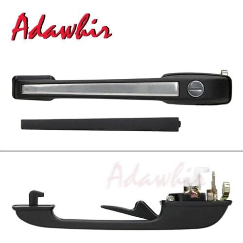 FOR AUDI 80 78-86 100 77-83 OUTER LEFT FRONT DOOR HANDLE WITH 2 KEYS 813837205C 813837205