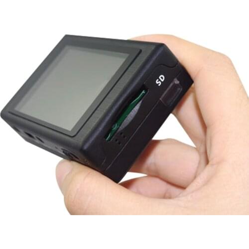 Portable Mini DVR Built In 2.4" LCD 1CH AV Input Output For Mobile Video Surveillance System D1 Mini DVR Video Recorder