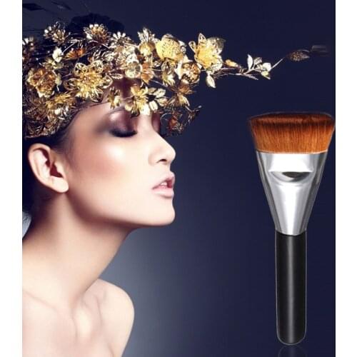 1 PC Professional 163 Flat Contour Brush Maquiagem Makeup Brushes Blusher Powder Foundation Brush Cosmetic Brushes