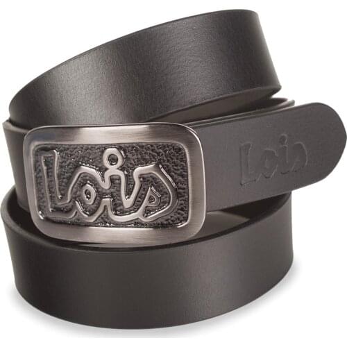 Belt For Male Genuine Leather Buckle Metal 49806