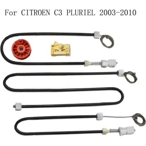 FOR CITROEN C3 PLURIEL 2003-2010 Power Electric Car Window Regulator Window Lifter Repair Kit Set Front Right