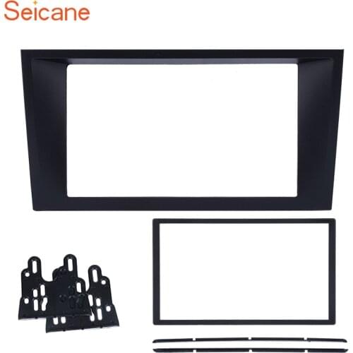 Seicane173*98/178*100/178*102mm Refitting kit 2 Din Car Stereo Panel Fascia for Ford Mondeo CD Player Dashboard Trim Bezel
