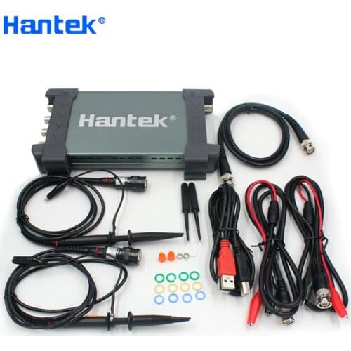 Hantek 6104BD USB Oscilloscopes PC Based 4 Channels 100Mhz Bandwidth Digital Oscilloscope Portable Handheld Osciloscopio 1Gsa/s