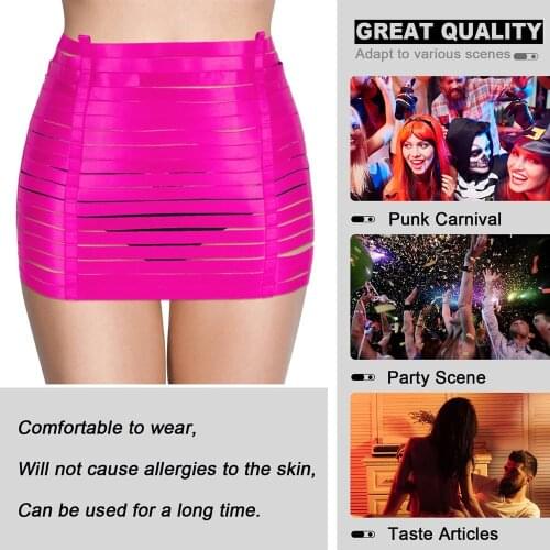 Gothic Sexy Bondage Butt Harness Strap Lingerie Miniskirt Elastic Women Role Play Costumes Bdsm Erotic Accessories Fetish Outfit