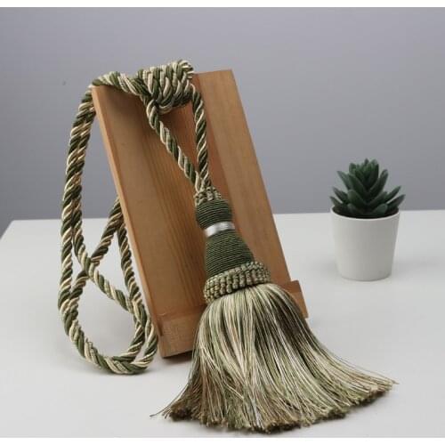 1 pc Tassel Curtain Tie Backs Single Ball Curtain Strap Hanging Ball High Quality Tassel Hanging Ball Curtain Hanging Ball