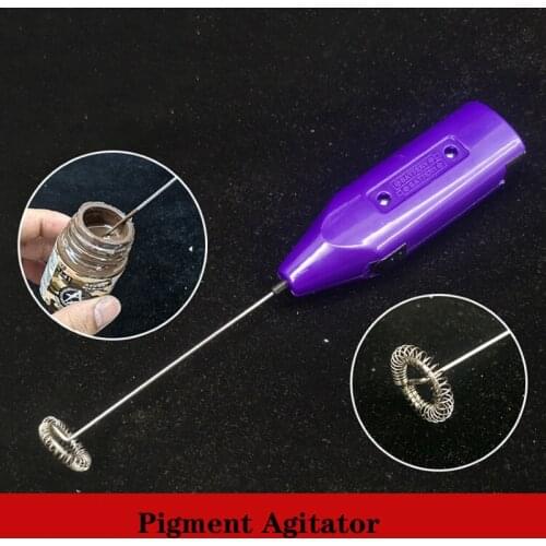 1Pcs DIY Gundam Military Model Painting Tools Paint Color Mixing Mini Portable Electric Agitator