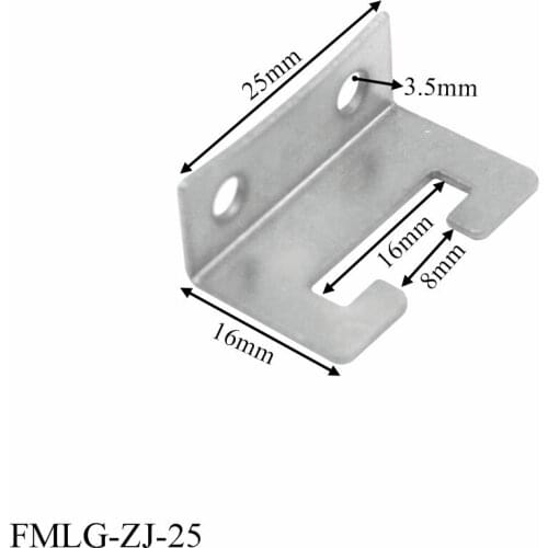 100Pcs/Lot Manufacture zinc plated spring clip fastenings metal clips fasteners for led downlight