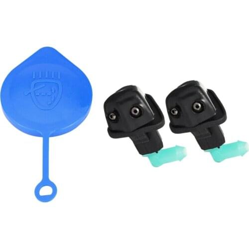 1x Windshield Wiper Washer Fluid Reservoir for Civic CR-V & 1Pair for Honda 1998-2002 Windshield Washer Wiper Nozzle