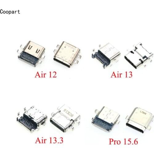 2pcs/lot Original New USB Charging Dock Port Connector for Xiaomi notebook mi air 13.3/13/12 161301-01 161201-01 15.6 pro