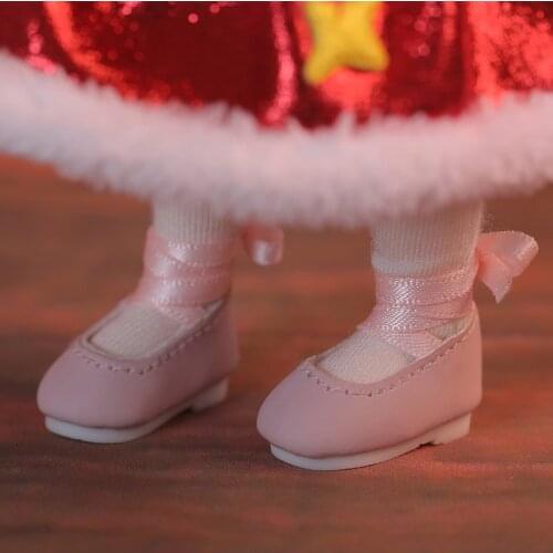 Free Shipping doll BJD Shoes 1/8 Red Casual Boots For Secretdoll BJD Dolls WX8-49 Length 2.5cm Width 1.2cm Doll Accessories