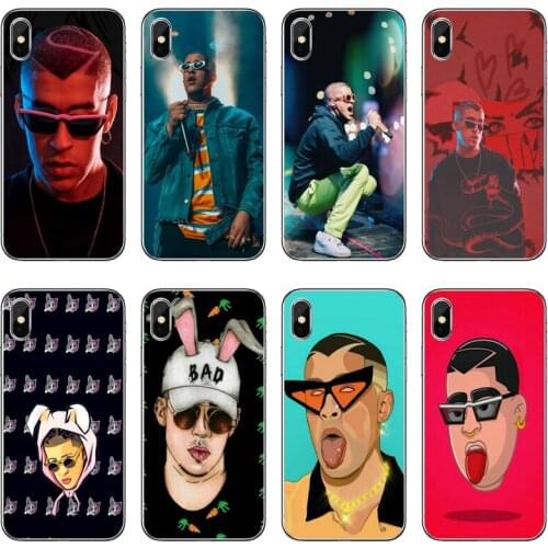 Bad Bunny Accessories Case For Samsung Galaxy A70 A60 A50 A40 A30 A10 A9 A8 A6 Plus A7 A5 A3 2018 2017 2016
