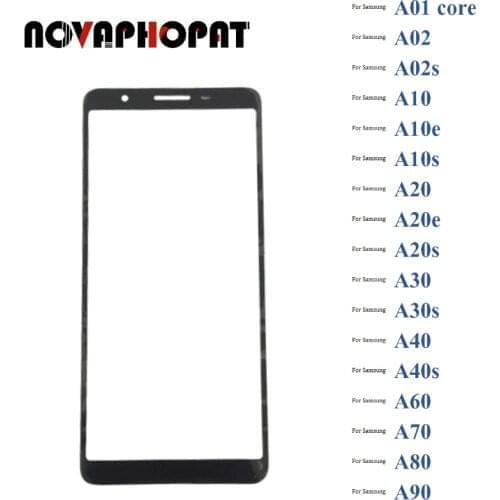 Digitizer LCD Sensor Glass Panel For Samsung Galaxy A10 A10s A20s A30s A40s A50s A70s A02 A02s A80 A90 Touch Screen Glass lens