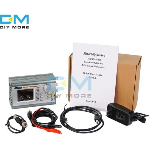 Function Arbitrary Waveform Generator Signal Source Dual Channel Frequency Meter JDS2900-50M 50MHz DDS Signal Generator