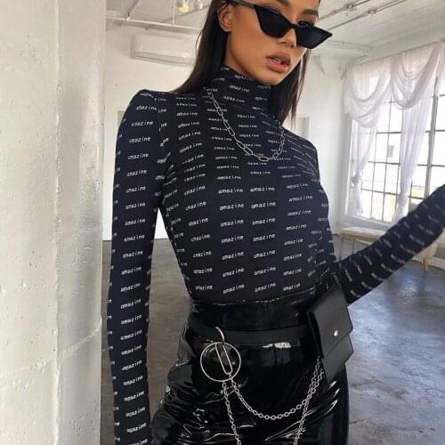 LINLING Women's Long Sleeve Bodysuits
