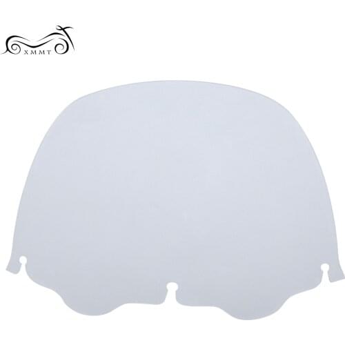 For Harley Electra Street Glide Touring 1996-2013 Motrocycle 13" Clear Wave Windshield Windscreen