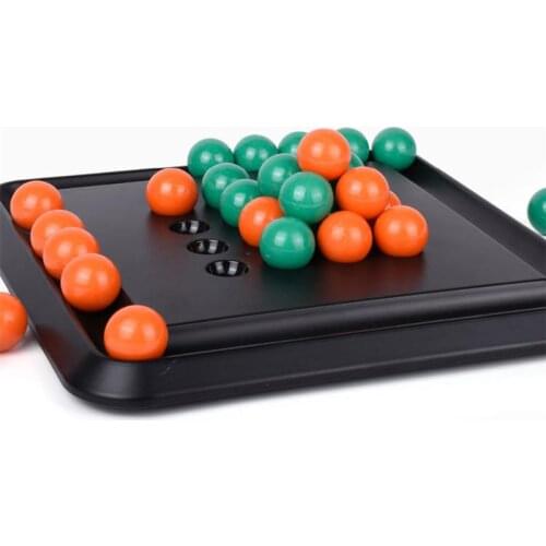 Board Game Stackable Balls Chess Pyramid Home Game Chess Attack & Defense Intelligence Toy For Students Kids Strategy Table Game