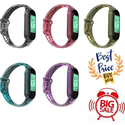 Strap For Xiaomi Mi Band 6 5 4 3 Sport Wristband Silicone Bracelet For Mi Band 3 4 Band5 Replacement Straps For Mi Band 6 Watch