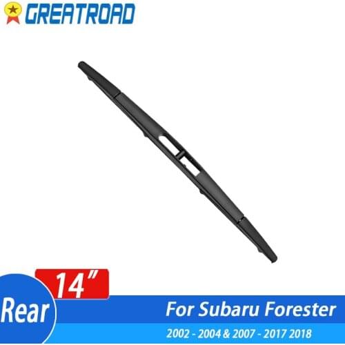 Wiper 14" Rear Wiper Blade For Subaru Forester 2002 - 2004 & 2007 - 2017 2018 Windshield Windscreen Rear Window