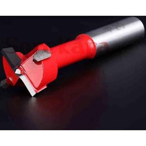 6.5*70mm Right Rotation Woodworking Two Flutes Hole Drilling Bit Alloy Plastic Wood Door Opening