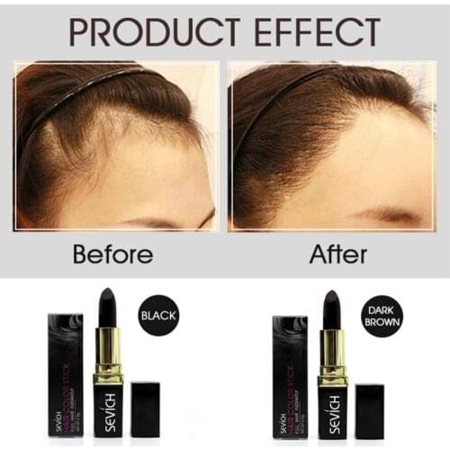 28g Natural Hairline Hair Dye Cream Instant Gray Root Coverage One-off Hair Color Pen Cover White Up Hair DIY Styling Dropship