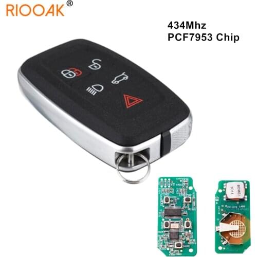 5 Button Smart Remote Control Car Key 433MHZ PCF7953P Chip For Landrover Range Rover Sport 2010 2011 2012 key