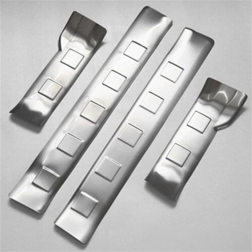 For Nissan X-Trail t31 accessories 2007 2008-2013 stainless xtrail auto door sill protector sills scuff plate guard Car Styling