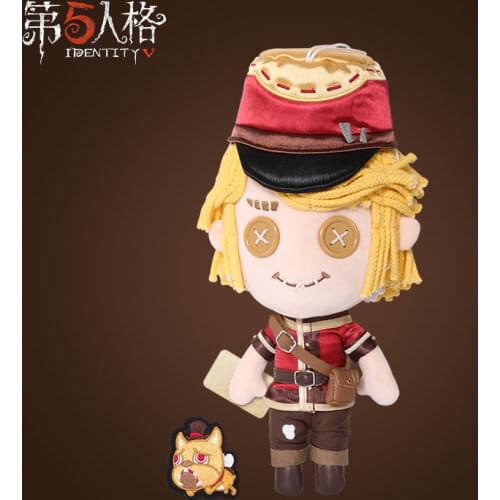 Anime Identity V Official Original Victor Survivor Postman Kawaii Short Plush Doll Pillow Cute Change Clothing Toys Cushion Gift