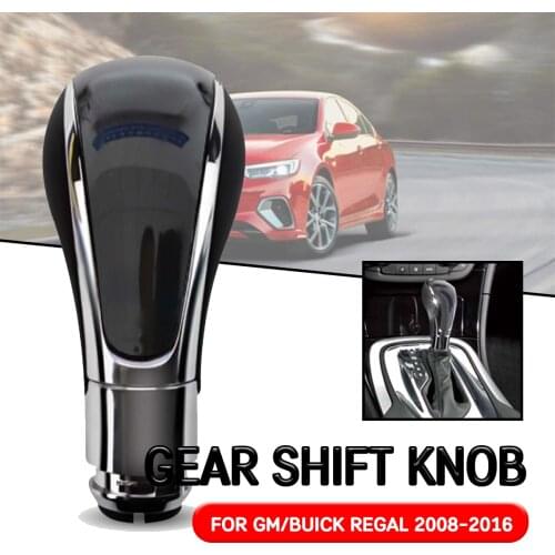 Automatic Car Chrome/Matte Gear Shift Knob Lever Shifter For Opel/Vauxhall Insignia/Astra J for GM/Buick Regal 2008-2016