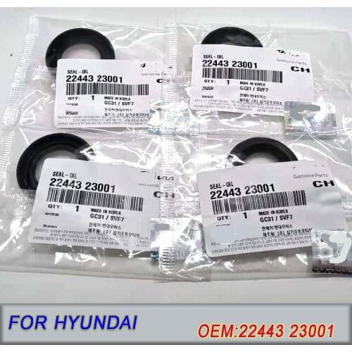 Baificar Brand New Genuine 4PCS Oil Seal Spark Plug Gasket Oil Seal 2244323001 For Hyundai Accent Santa Fe Tiburon Kia Optima