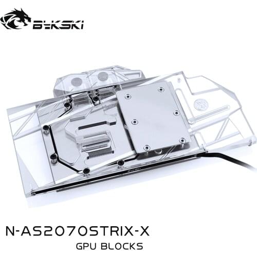 Bykski N-AS2070STRIX-X GPU Block for ASUS ROG STRIX RTX2070 O8G