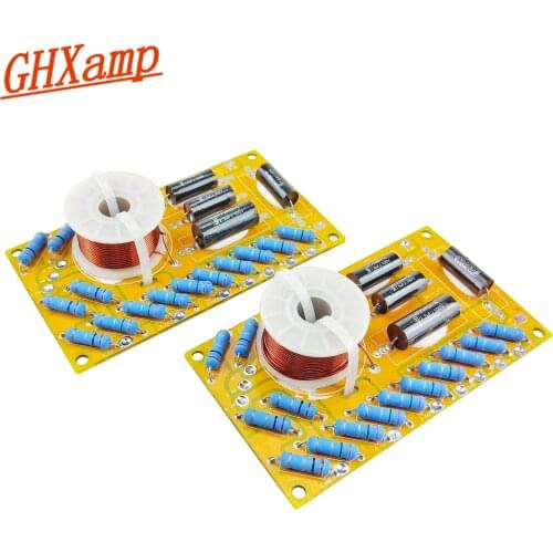 GHXAMP 100W Pure Treble Speaker Crossover 1-Way Tweeter Frequency Divider -12DB For 2-4OHM Audio Loudspeaker 2PCS