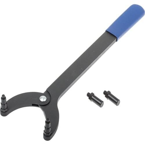 Timing Belt Change Tool Against Timing Pulley Holder Tool VW Golf VAG 3036 T10172