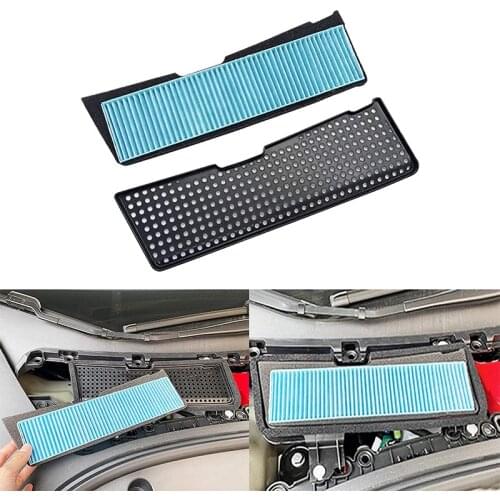 For 2021 Tesla Model 3 Model3 Air Filter Cover Intake Car Air Inlet Vent Protection Replacement Anti-clogging ABS Accessories