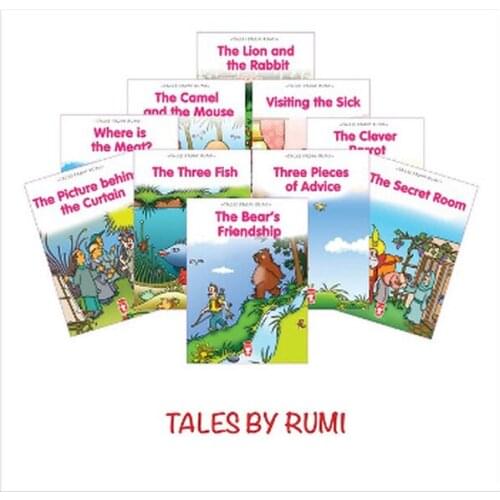 Mevlanadan Fairy Tales-10 Book Set Collective Timaş Broadcasts Children and Din Sequence (TURKISH)