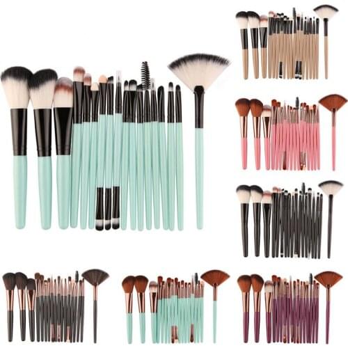MAANGE 18Pcs Makeup Brushes Tool Set Cosmetic Powder Eye Shadow Foundation Blush Blending Beauty Make Up Brush Maquiagem