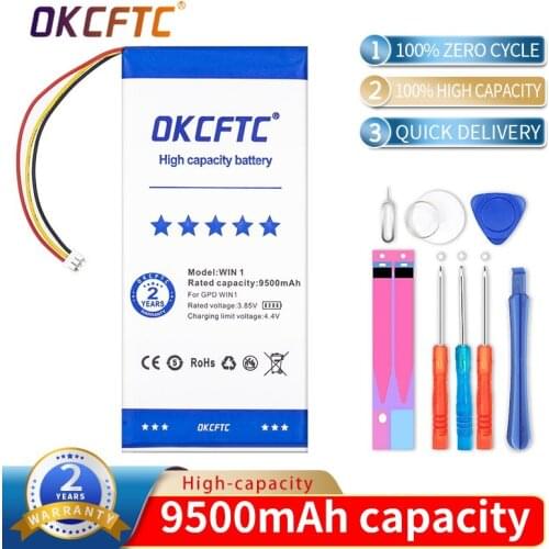 OKCFTC 3.7V 9500mAh Battery for GPD WIN for GPD WIN1 for GPD WIN 1 battery