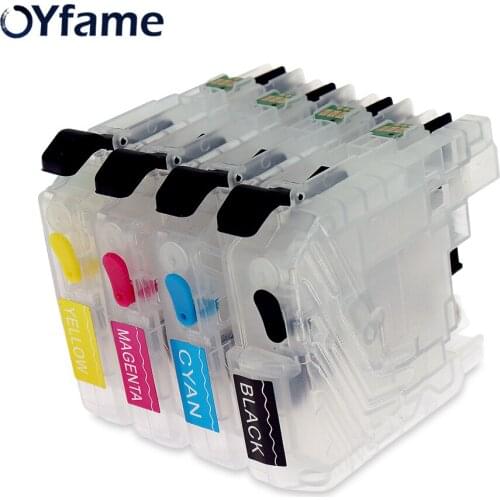 OYfame LC103 LC105 LC107 refillable ink cartridge for brother MFC- J4310DW J4410DW J4510DW J4610DW J4710DW J6520DW J6720DW
