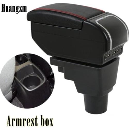 For Chevrolet Aveo Sonic Lova T250 T300 armrest box central Store content Storage box cup holder car-styling accessories