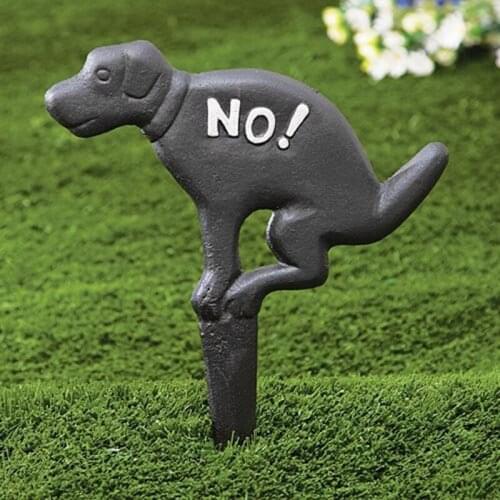 Please Keep Off the Grass No Pooping Yard Sign Heavy Duty Weatherproof Fade Resistant Metal Stand Included LBShipping