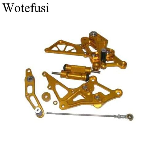Wotefusi Motorcycle Adjustable Rear Foot Rest Peg For HONDA CBR 250 RR 10-11 VTEC 400 99-11 1999 2007 2008 2009 [TT20]