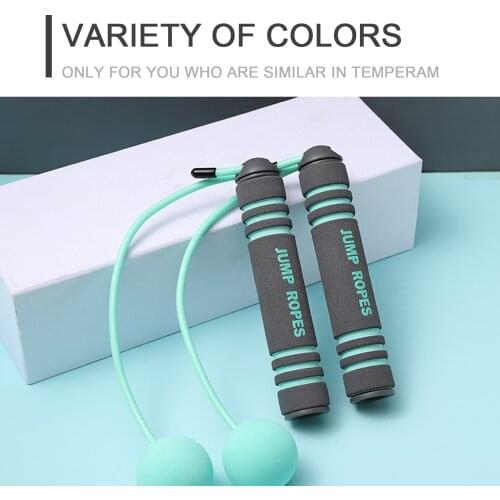 Student Dual-Use Skipping Rope Cordless Skipping Fitness Weight Loss Exercise Fat Burning Weight-Bearing Gravity Wireless Ball