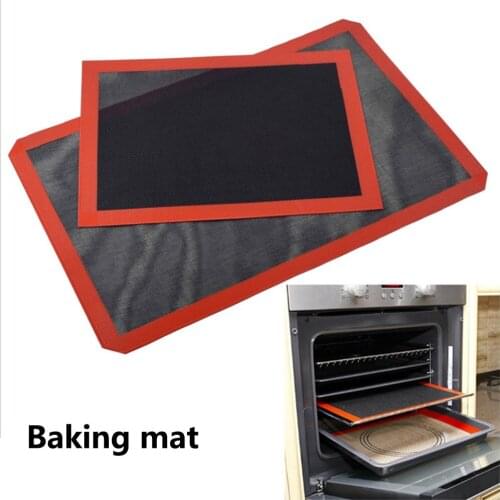 Premium Non-Stick Silicone Baking Mat for Bread Oven Liner Perforated Steaming Mesh Pad Full Size Cooking Sheet Perforated BBQ