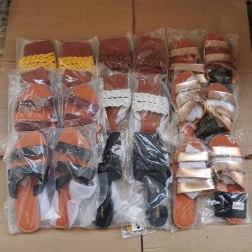 Women Slippers Wholesale ,Woman Sandals Wholesale, As The Picture, Mixed Color Mixed Code Mixed Style, $100 for 20 Pairs
