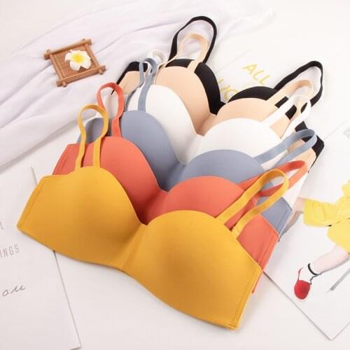 Female Underwear Seamless Bras For Women Sexy Brassiere Active Push Up Bra Pack Top Comfort Lingerie Bralette Summer Intimates