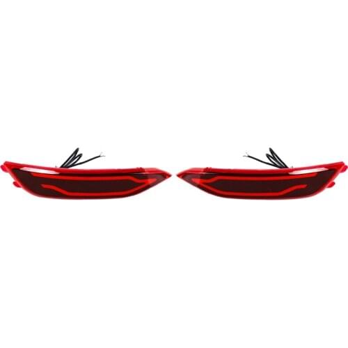 2Pcs for Hyundai New Tucson 2 Function LED Rear Bumper Brake Warning Light