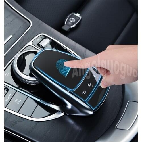 Angelguoguo For Mercedes Benz Center console mouse touch protective film fit for Mercedes Benz 2019+ C E A S class