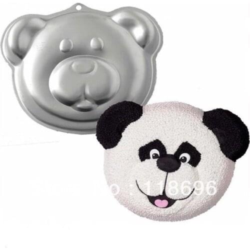Free shipping / Wholesale panda Cake Moulds/Decoration Tool /Aluminum alloy mould cake pan NO.:ME02